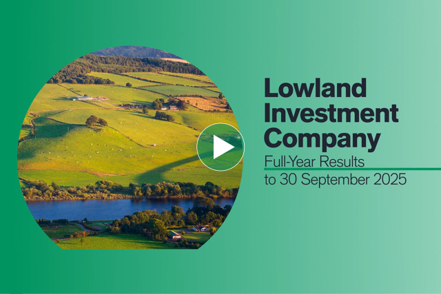 Lowland Investment Company: full-year results 2025