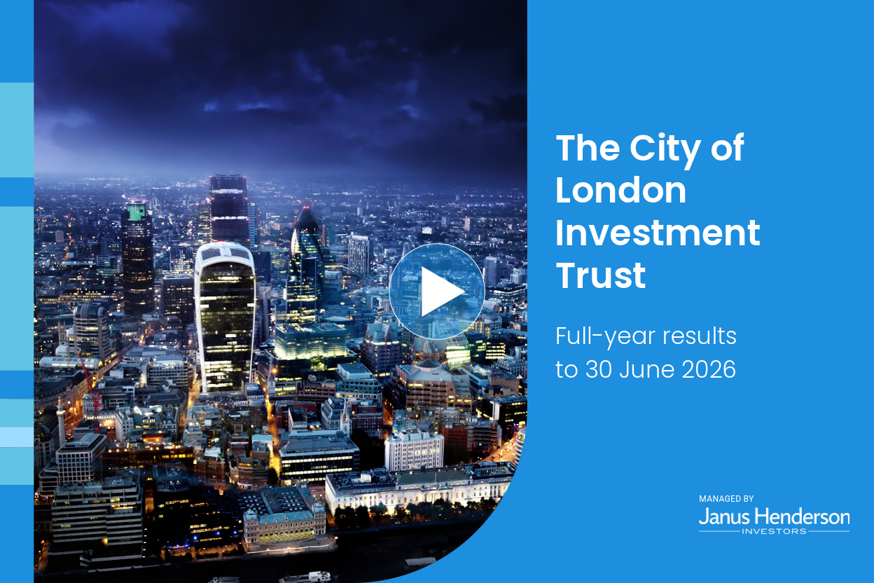The City of London Investment Trust: full-year results 2026