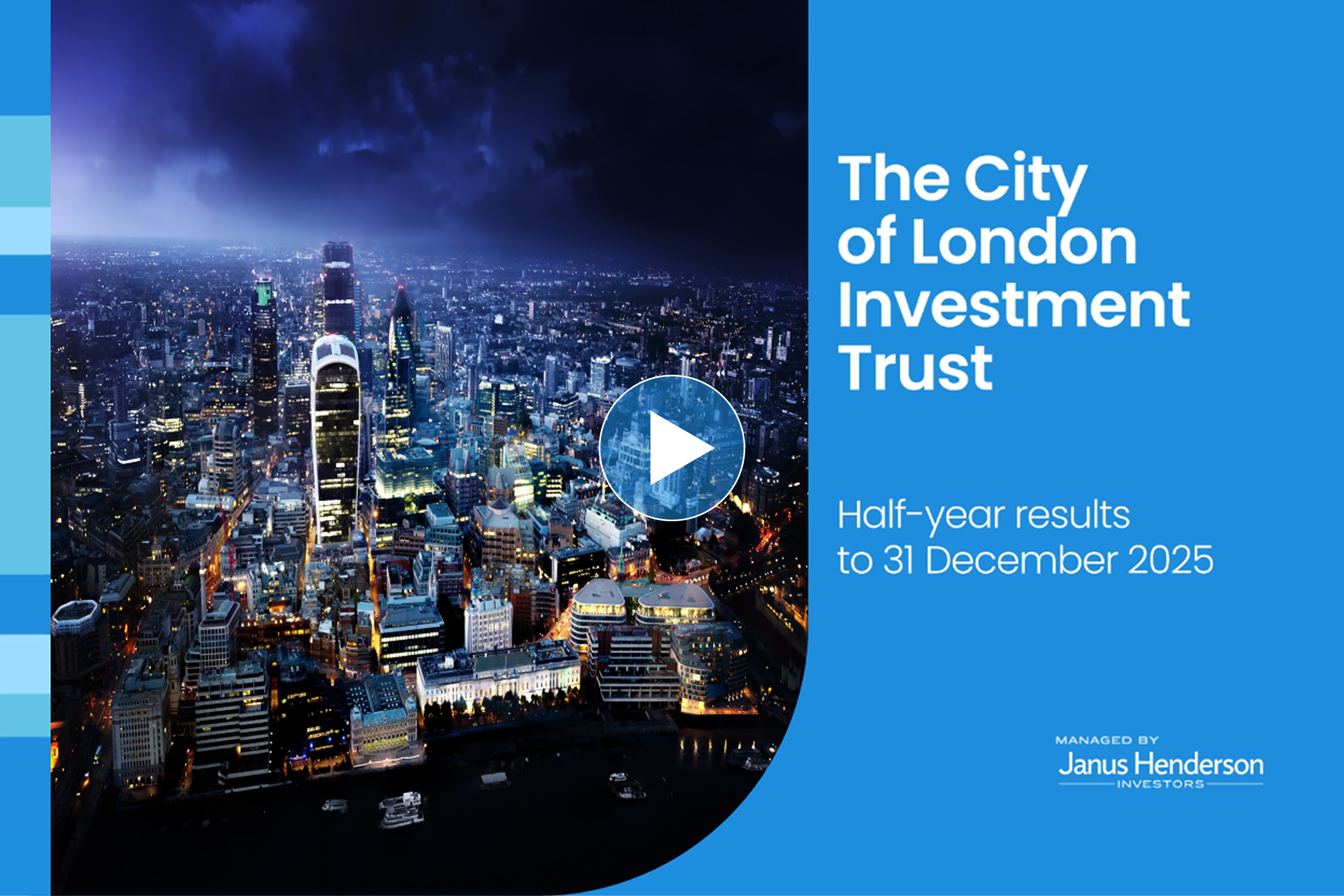 The City of London Investment Trust: half-year results 2025