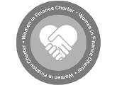 Logotipo de la Carta de las Mujeres Profesionales de las Finanzas