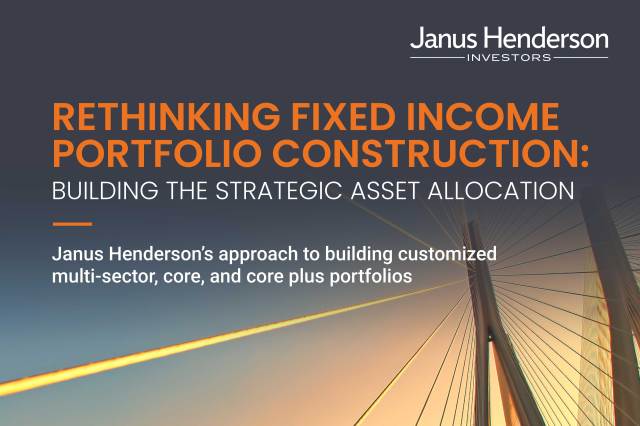 Rethinking fixed income portfolio construction: Building the strategic asset allocation