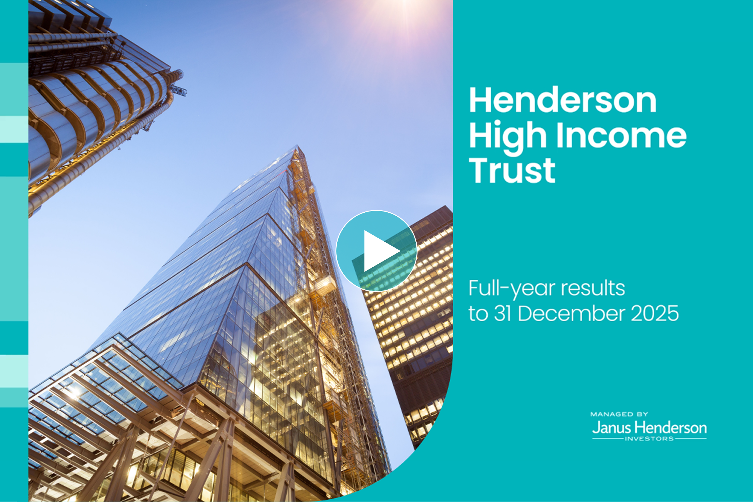 Henderson High Income Trust: full-year results 2025