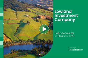 Lowland Investment Company: half-year results 2026