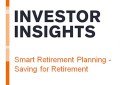 Retirement Investor Insights: Saving for retirement